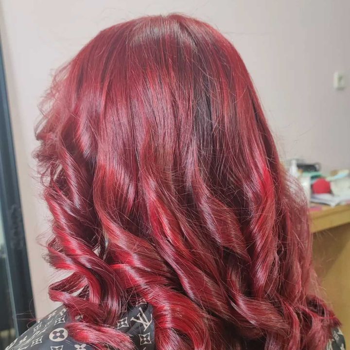cabello rojo